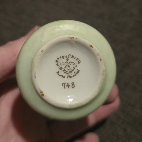Lefton China | Hand Painted Bud Vase 748 - Picture 4 of 4